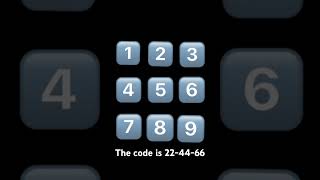 Code is 22-44-66