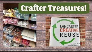 My FAVORITE thrift store!  Lancaster Creative ReUse in Lancaster, PA.