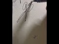 How to sign the letter G? #signature #trending #shortvideo #ggg