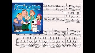 Apor SZÜTS: Family Guy  Introduction, Theme, and Variatons (PIANO REDUCTION) - (WITH SCORE)