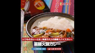 【レシピ】大人の薬膳スパイスカレー！薬膳火鍋カレー