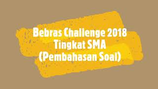 Bebras Challenge 2018 Tingkat SMA (Pembahasan Soal)