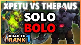 XPETU VS THEBAUSFFS - Who is the SOLOBOLO MASTER? - Road to Rank 1 (#69)