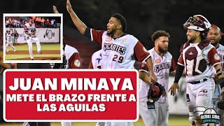 Juan Minaya frena en seco a las Águilas | LIDOM | Béisbol Global