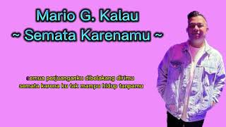 Download Mario G. Klau ~ Semata Karenamu ( Lirik ) mp3