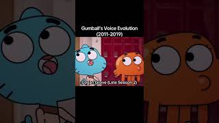 Gumball S Voice Evolution Throught The Seasons