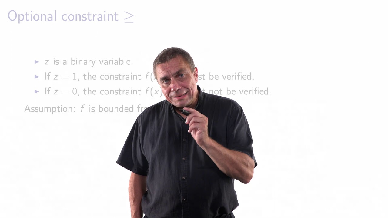 Discrete Optimization Modeling Youtube