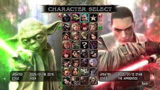 Soul Calibur 4 - Yoda vs the Apprentice (CPU vs CPU) Mod