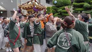 浦安三社祭　稲荷神社　神輿渡御　2024/06/16  a7