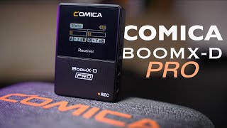 最新抵用一拖二無線咪：Comica BoomX-D Pro開箱評測！8G內存錄音功能，可錄製長達二十四小時｜數字模擬雙輸出｜相機、電腦直播、手機收音一咪搞掂#廣東話＃CC字幕