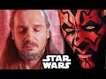 Why Qui-Gon Meditating TERRIFIED Darth Maul - Star Wars Explained