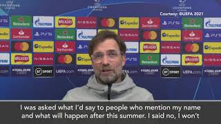 "I won't be Germany manager, I have a job" - Klopp