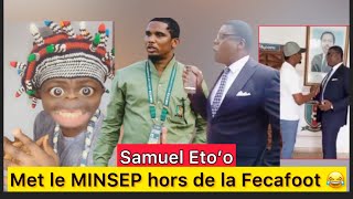 Mouton Mouton - Samuel Eto’o démontre à Moelle Kombi que c’est lui le seul patron de la Fecafoot.