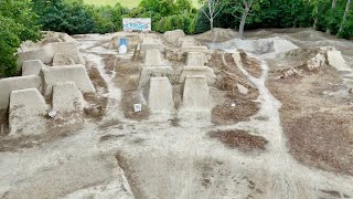 Riding The Ultimate Dirt Jump Spot - Timaru Dirt Jump Park!