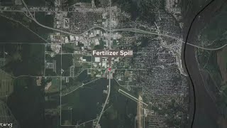 700 gallons of fertilizer spills in Burlington, unknown amount reaches Hawkeye C