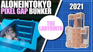 ALONEINTOKYO (Pixel Gap Bunker) 2021 BASE DESIGN | THE LABYRINTH