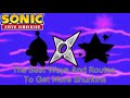 The Best Ways And Routes To Get More Shurikens | Sonic Speed Simulator