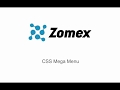 Premium CSS Mega Menu - Pure HTML/CSS mega dropdown menu | Easy to customize