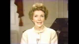 Nancy Reagan Anti-Drug message 1986 Stanley Cup VHS tape