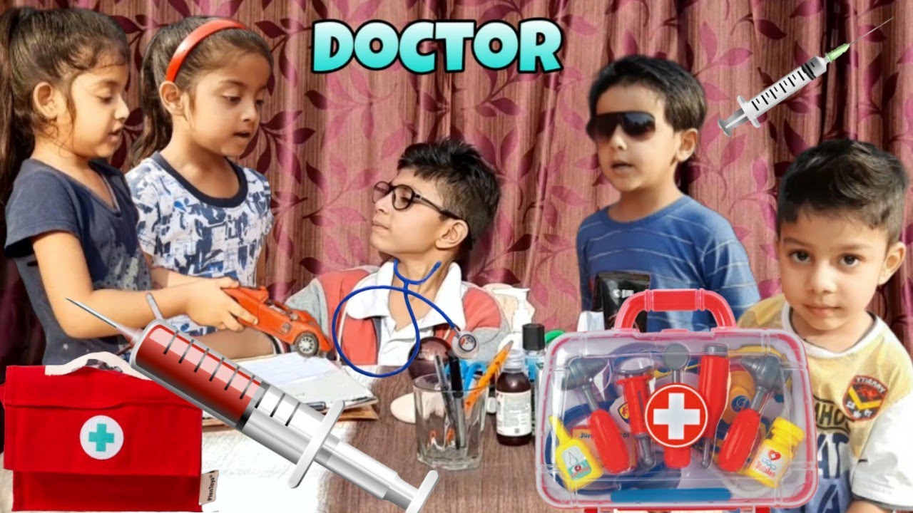 Kids Pretend Play With Doctor Set | Doctor Toys | Doctor Game | Doctor ...