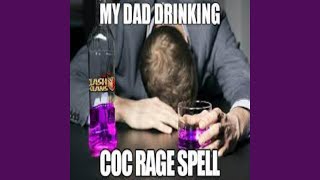 RAGE SPELL! Clash of clans clash Royale