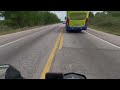 viagem de moto ao nordeste sp x pe segundo dia br 116 chegando na bahia fz25 parte 4