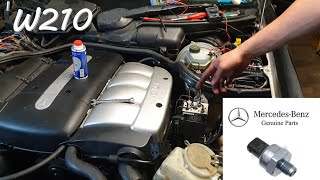 W210 Mercedes ABS pump Test , Diagnose , Removal Brake pressure Sensor