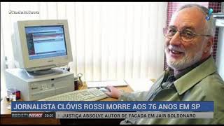 Familiares, parentes e jornalistas se despedem de Clovis Rossi