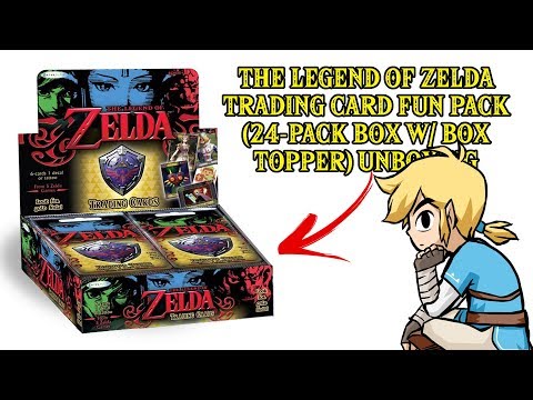 ZELDA: COLLECTABLE TRADING CARDS (24-PACK UNBOXING!!!) ZELDA: COLLECTABLE TRADING CARDS (24-PACK UNBOXING!!!)