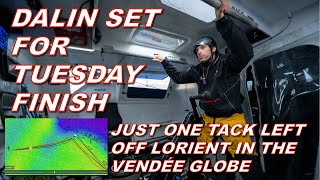 Vendée Globe Monday 13th January Update - Dalin set for Tuesday morning finish