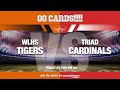 Triad Cardinals vs West Liberty-Salem Tigers 10-18-24