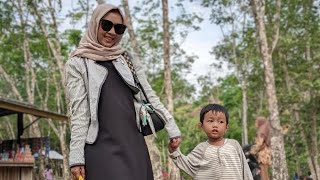 holiday HMY FAMILY, to Green River (sungai hijau) BANGKINANG