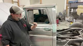 Easy Install of rocker panel on 60-66 Chevy truck