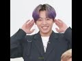 jungkook got all shy when interviewer complimented his hair 😄🥰💜