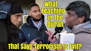 Speakers Corner - Arul Asks Muslims, What Makes Terrorist Do What They Do, Is It The Quran?