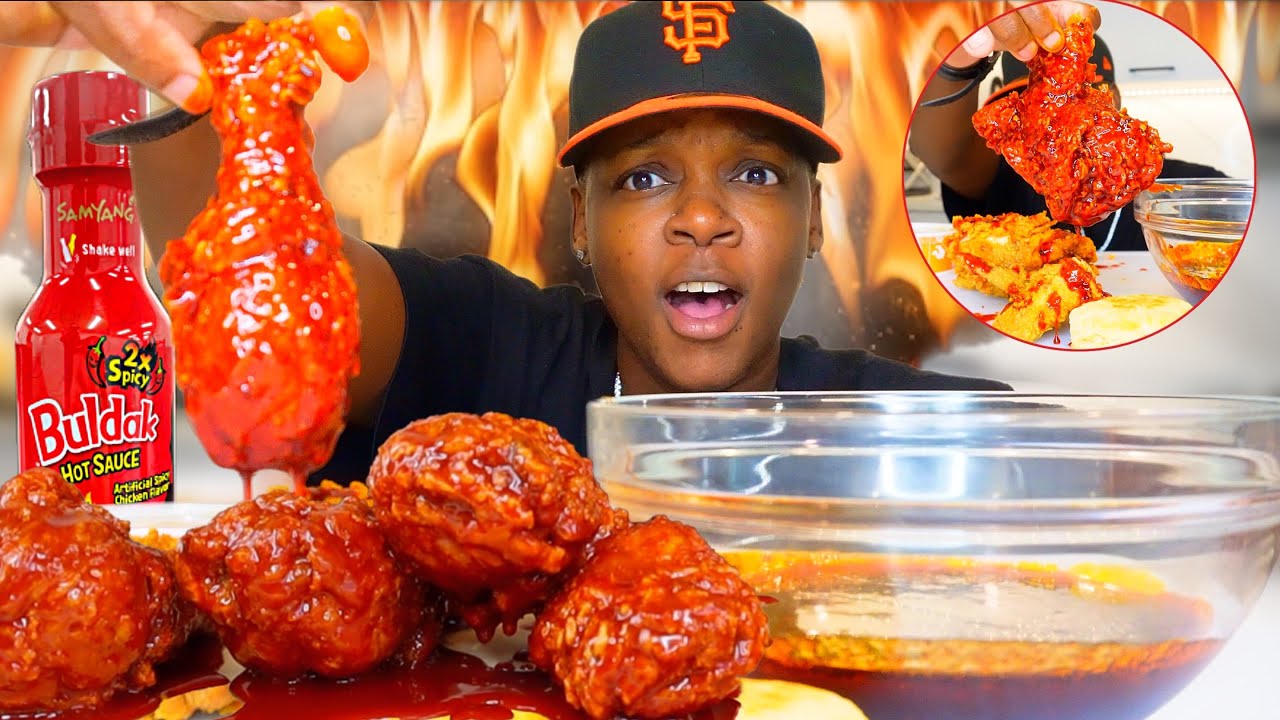 Nikocado Avocado Spicy Nuclear Fried Chicken Challenge By @Bloveslife ...