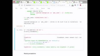Python Boot Camp Fall 2016_Part 10_Test Driven Development