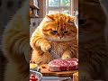 fatty chef aigc cat funny chubbycat cute