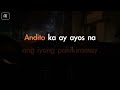 eraserheads pare ko karaoke acoustic instrumental