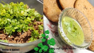 Keeme ki kachori recipe 😋 daily craft Ayesha khanam subscribe my youtube channel🙏❤️