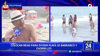 Costa Verde: colocan rejas en límite de playas Las Sombrillas y Agua Dulce (2/2)