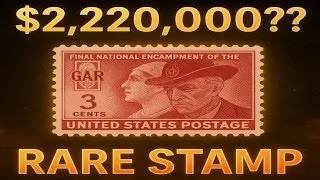 This Rare 3 Cents U.S. Stamps Could Be Worth $2,220,000! | Hidden Treasure #StampsOldWorldUK