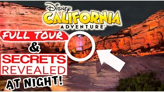 Disney California Adventure At NIGHT FULL TOUR