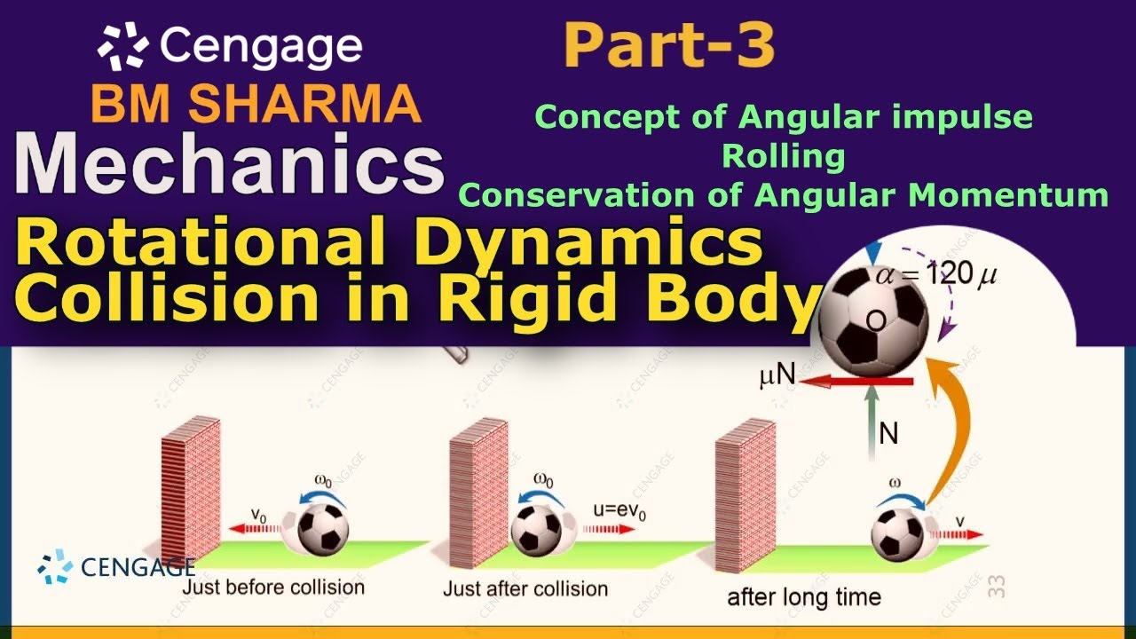 Rotational Dynamics #JEE Main Advanced #NEET | Physics By BM Sharma # ...