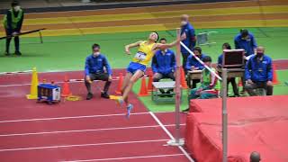 【第106回日本陸上競技選手権 室内競技】 日本選手権男子走高跳 勝田 将 2m18 1回目