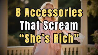 8 Accessories That Make Women Over 50 Look RICH & ELEGANT Instantly!