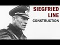 Construction of the Siegfried Line, Germany's Last Line of Defense | Captured German WW2 Film | 1939