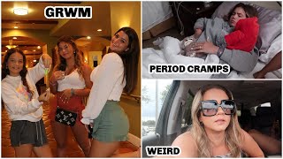 Get ready with us / Period Cramps / Vacation vlog day 3 | VLOG#1083