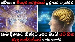 Sinhala Motivational Video | Power Of The Subconscious Mind