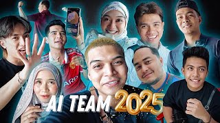 1st DAY 2025 di AI TEAM !!!! MACAM MANA CUTI???